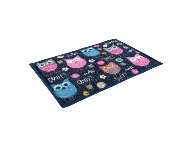 Коврик придверный,пористый 40х60 см Совята 24113